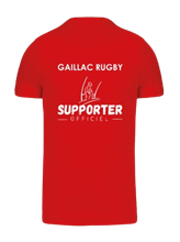 T-Shirt Supporter UAG Rouge